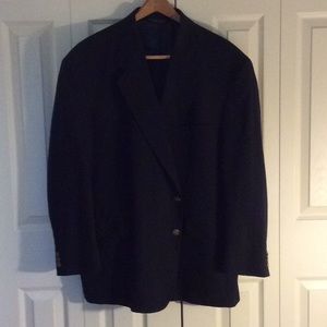 Men’s LLBean 48R Navy Blazer Made in USA